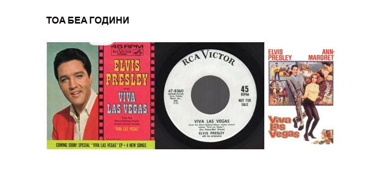Вива Лас Вегас – Елвис Присли