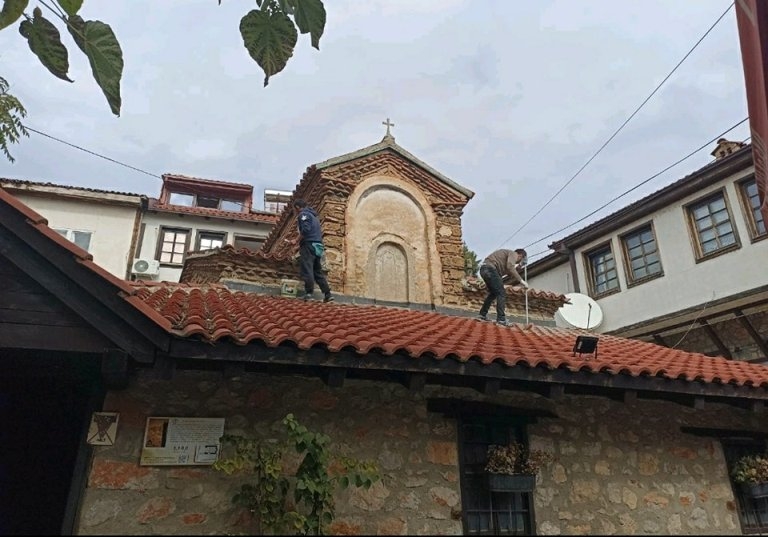 Заврши конзервацијата и реставрацијата на црквата Св. Богородица Болничка во Охрид