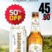 Акциска понуда на Bitburger пиво -50%