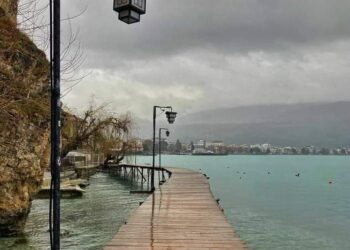И кога врне Охрид е убав – фото: Ѓоко Блажевски
