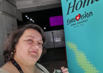 Евровизиската книга на новинарката  Валентина Ѓоргиевска Парго “Golden touch” (“Златен допир”) деновиве актуелна во Базел