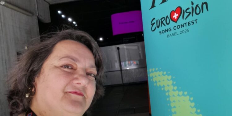 Евровизиската книга на новинарката  Валентина Ѓоргиевска Парго “Golden touch” (“Златен допир”) деновиве актуелна во Базел